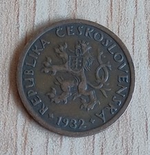 Czech Republic 10 Hellers Coin 1932