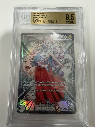 Yamato (Alternate Art) graded BGS 9.5 for sale on eBay