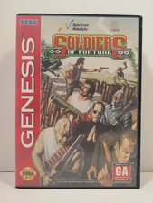 Soldiers of Fortune Case SEGA Genesis Authentic BOX ONLY