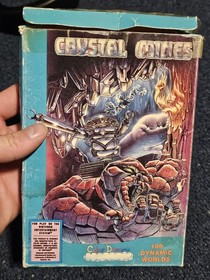 Crystal Mines (Nintendo, 1989) NES CIB but printed manual
