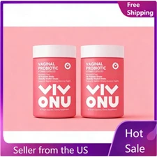 2-Pack Women's Probiotic,Prebiotics &Lactobacillus Probiotic Blend,Immune VivoNu