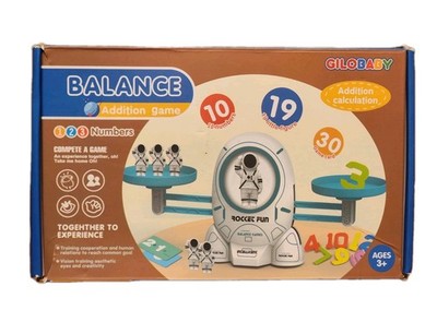 Gilobaby Balance Astronaut Addition Calculation Game, Educational Toy, Age 3+