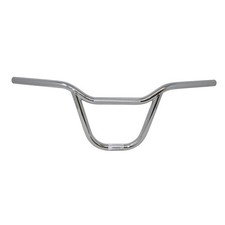 PRO+ BMX Freestyle Bike Bicycle Handlebar Free Style 208 Steel 22.2mm Chrome