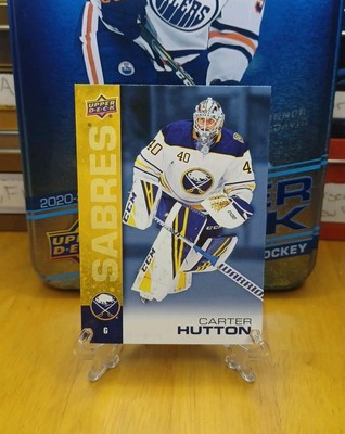 2019 Upper Deck Tim Hortons Buffalo Sabres Collector's Series Carter Hutton #18