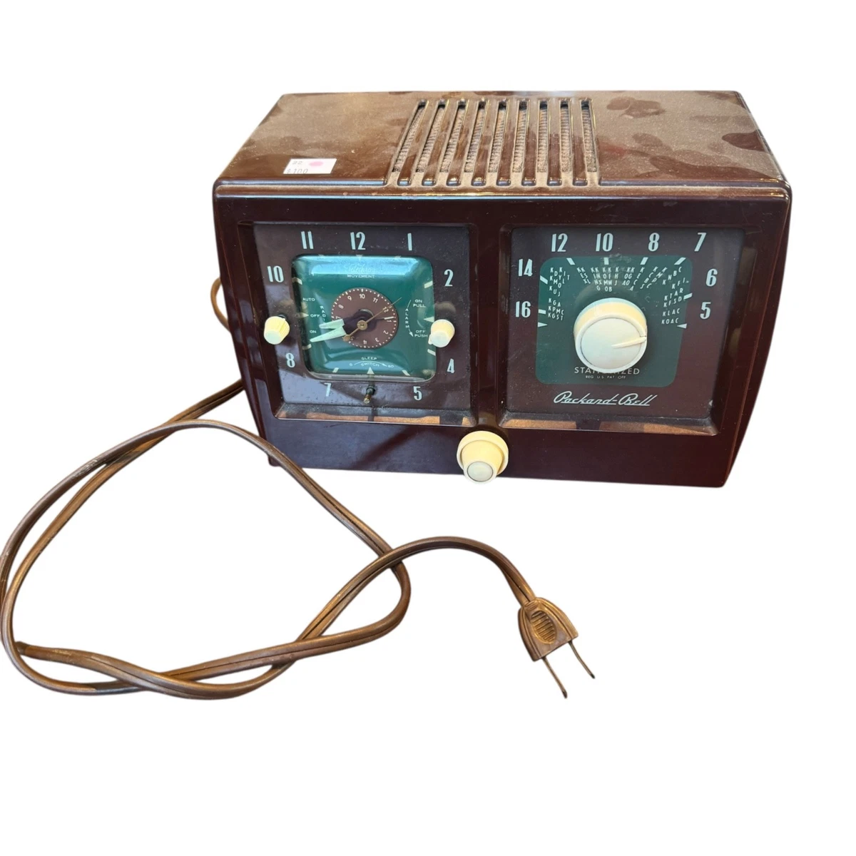 Packard Bell Radio In Collectible Tube Radios 1950-1959 for sale