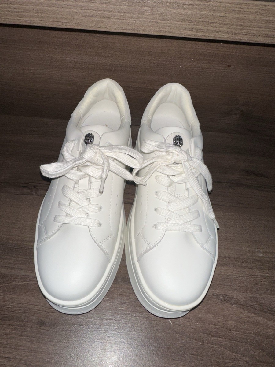 Womans KG Kurt Geiger White Vegan Trainers UK