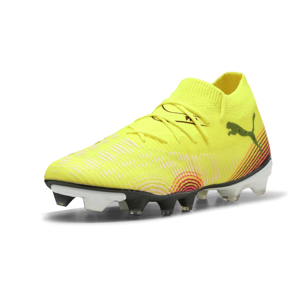 PUMA Future 8 Match Firm GroundArtificial Ground Soccer Cleats Womens Yellow Sne thumbnail 2