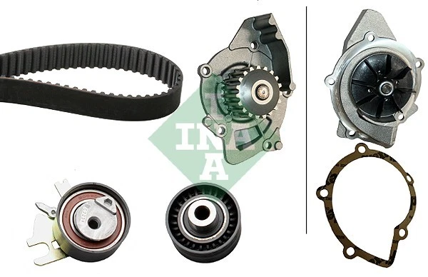 TIMING BELT & WATER PUMP KIT INA 530 0449 30 FOR FORD MONDEO IV,FOCUS II,S-MAX - Image 2 of 4