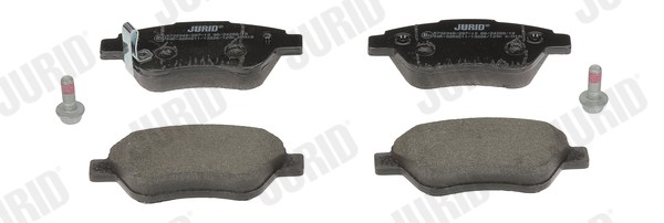 Jurid 573204D Bremsbelagsatz, Scheibenbremse For Opel Vauxhall-image