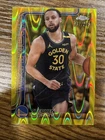 2025-26 Topps Chrome Stephen Curry #201 Yellow Wave Refractor /275