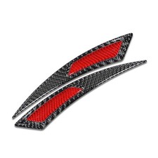 Vehicle Wheel Trim Covering Carbon Fiber Design PVC Layer Weather Resistant