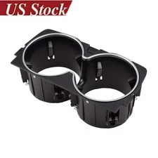 Center Console Drinks Cup Holder Black For Benz S-Class W222 C217 X222 S500 S400