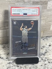 2018-19 Chronicles Luminance Rookie Luka Doncic #166 PSA 10! Gem!