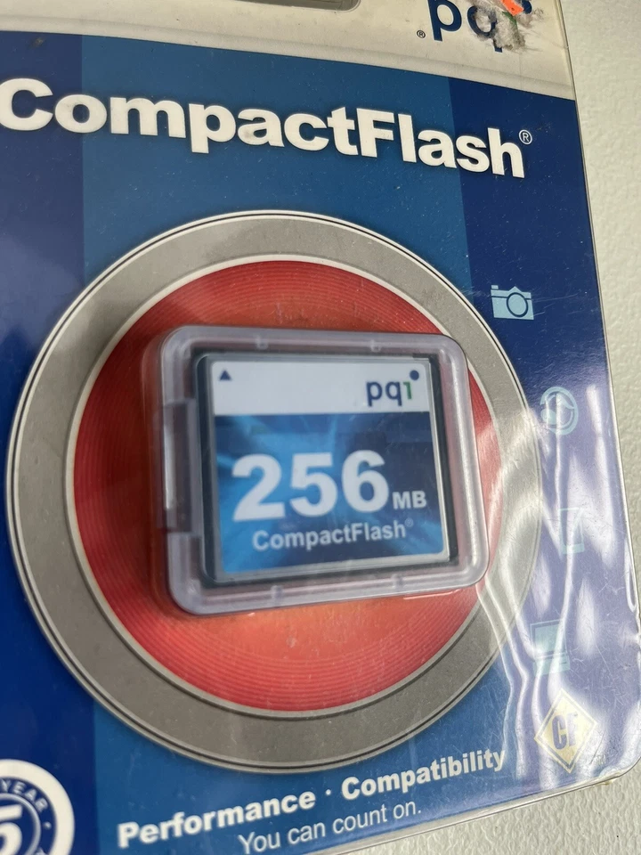NEW, SEALED - PQI 256MB Compact Flash Memory Card - Image 4 of 4