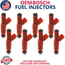 New X8 Oem Bosch Fuel Injectors For 2000 2001 2002 2003 Dodge Ram 2500 Van 5.9l