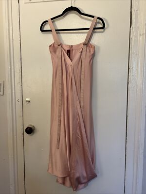 sies marjan pink dress Sies Marjan Ruffle Flared Dress