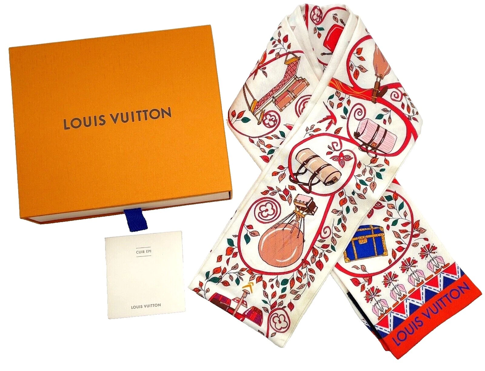 Bufandas y envolturas de seda multicolores para mujer Louis Vuitton