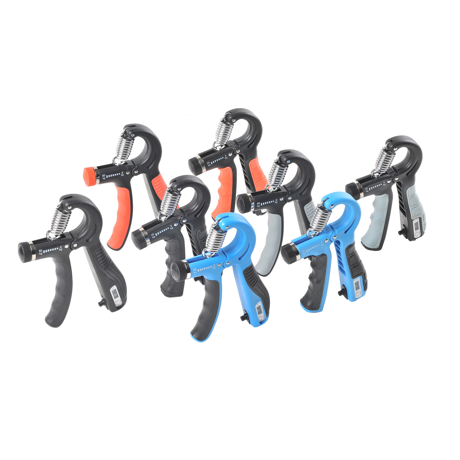 Hand Grip Strengther Power Trainer Gripper Ejercitador de gimnasio ajustable ...
