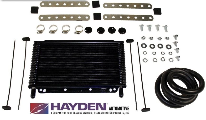 Hayden Heavy Duty Plate & Fin Transmission Cooler TransSaver Plus 677 - Image 2 of 4