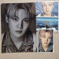 DFESTA BTS SEOUL IFC Mall D'FESTA BTS Goods L-HOLDER+3EA POSTCARD- SUGA