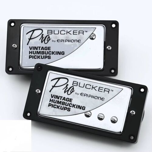 Epiphone Humbucker, Pro Bucker, bridge & neck pickups, pickup, curved top