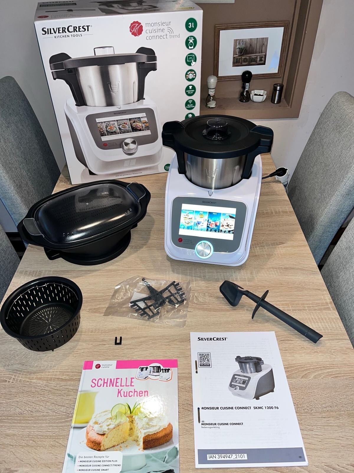 Silvercrest Monsieur Cuisine Connect Trend SKMC 1200 F6 Baujahr 09/2021