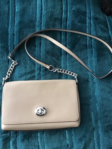 coach chelsea polished pebble leather cross body bolsa