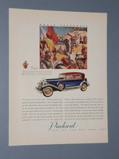 2 1932 Packard Ads Sedan Ads Foreign Ownership Themed Ads