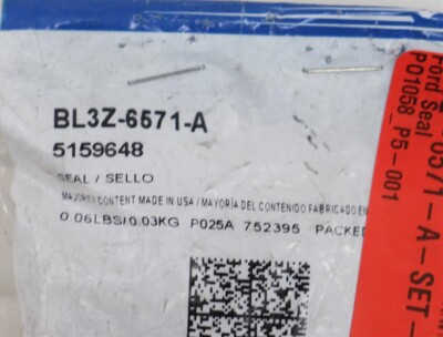 NEW OEM Ford Engine Valve Stem Seals Set of 4 BL3Z6571A Expedition