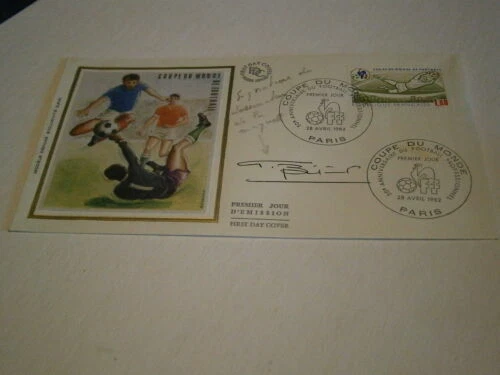 Timbres à thème enveloppes, sur football