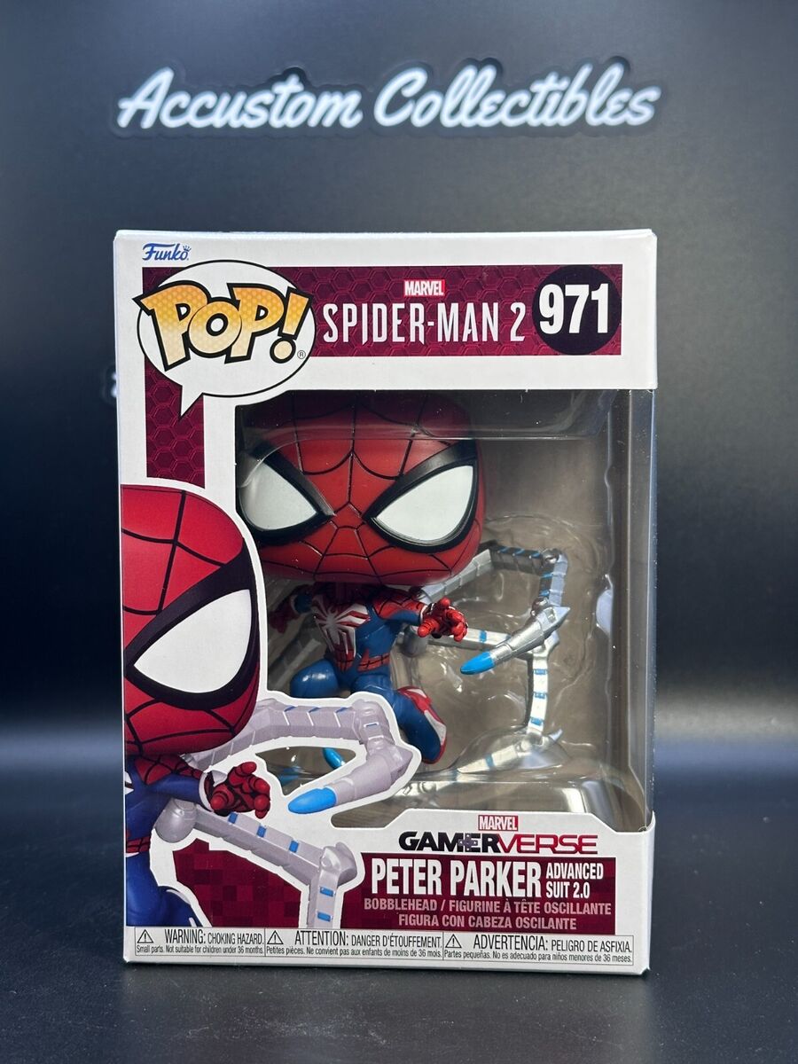 Funko Pop Gameverse Spiderman 2 - Peter Parker (Advance Suit Funko Pop Gameverse Spiderman 2 - Peter Parker (Advance Suit