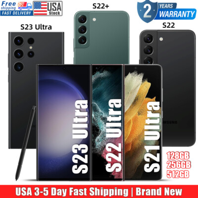 NEW Samsung Galaxy S22 Ultra 5G/S21 Ultra/S22+ Plus Unlocked 2 YEARS WARRANTY