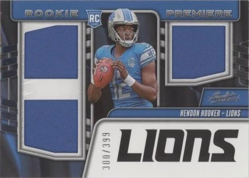 2023 Panini Absolute Hendon Hooker #RPM-HH