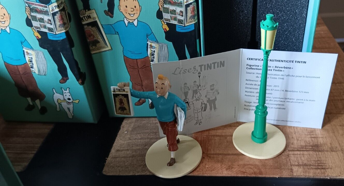 Hergé, série complète Lisez Tintin, 2016