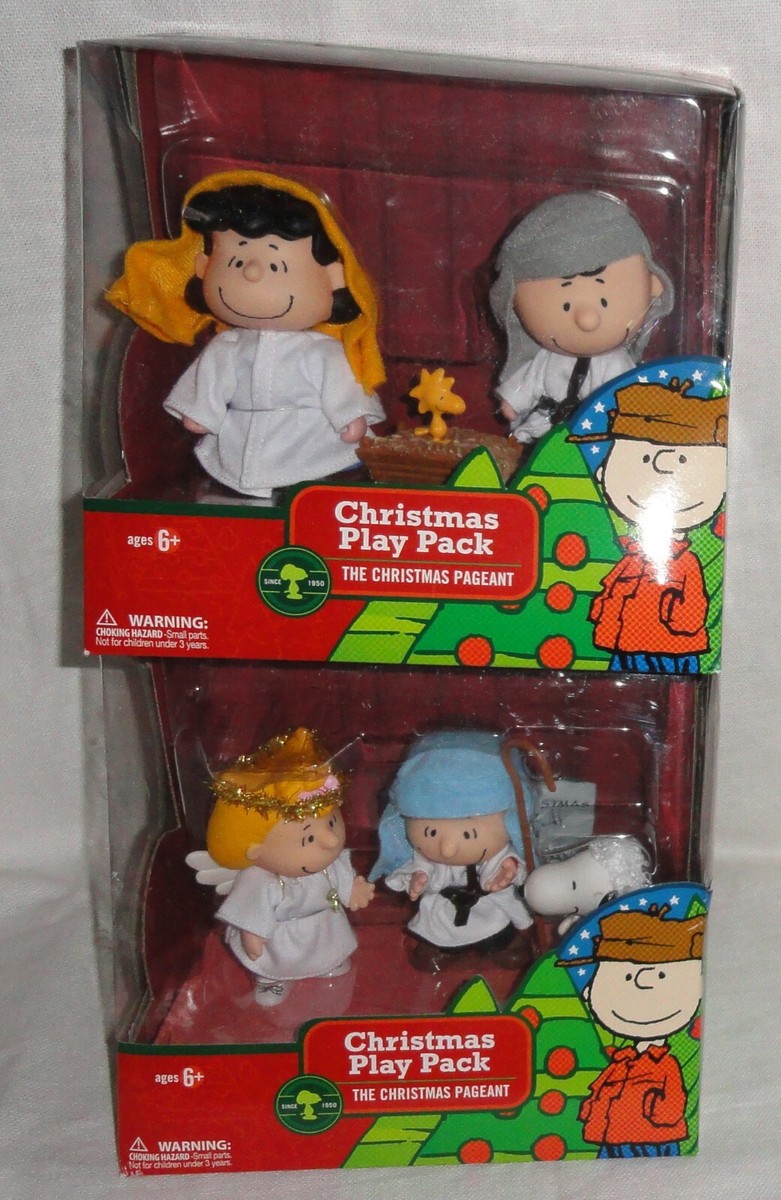 Peanuts Nativity Set ~ 2 Complete Sealed Christmas Pageant