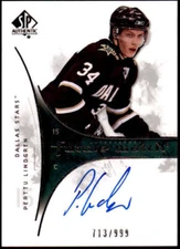 2009-10 SP Authentic #258 Perttu Lindgren Rookie Auto #/999 (ref 14795)