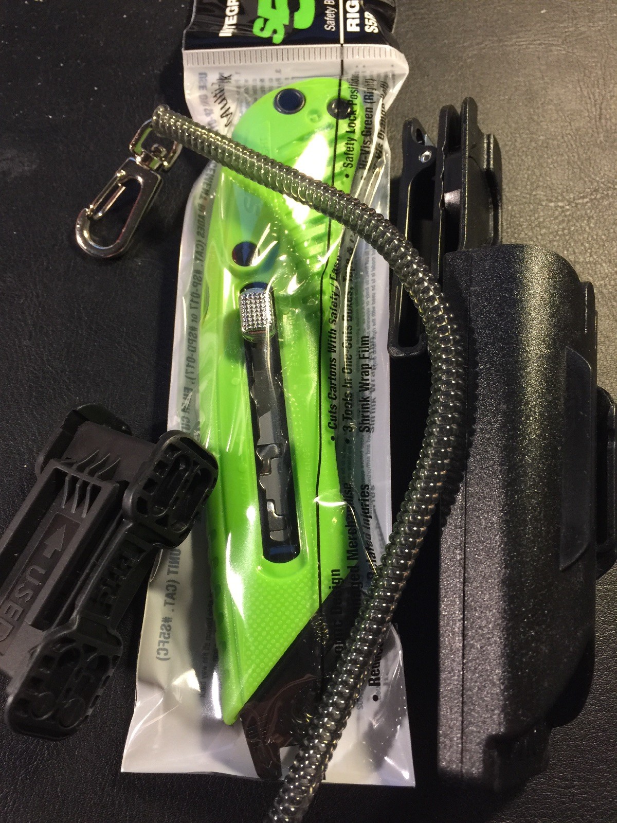 With Holster Lanyard, 5 Blades