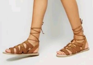 new look woven sandals