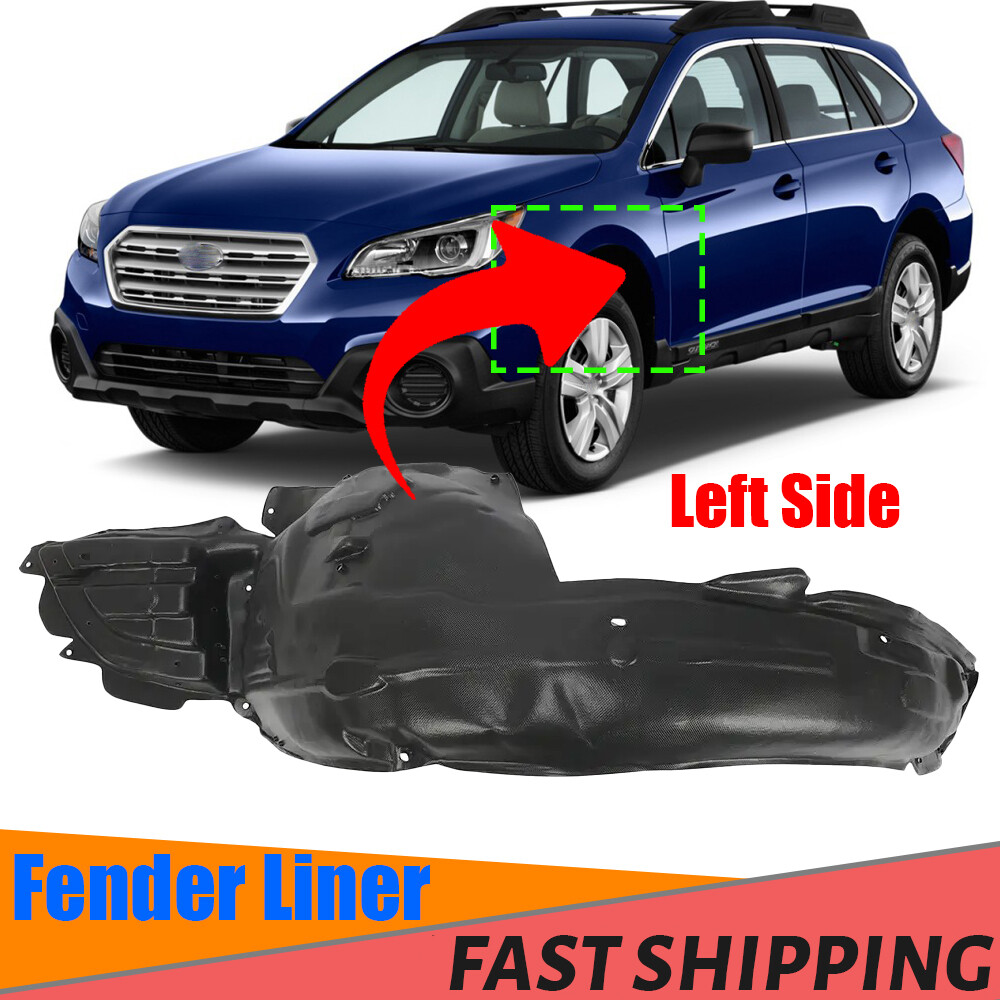 For 2010-2015 Subaru Outback Splash Shield Guard Fender Wheel Liner Front Left