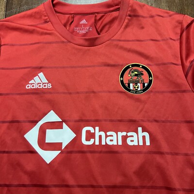 Adidas Aeroready Charah National Soccer Football Jersey  Mens Size L #36
