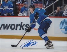 Winnipeg Jets Patrik Laine Autographed Signed 8x10 NHL Photo COA #1