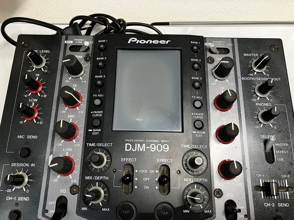 Pioneer DJM-909 DJ Audio Mixer 2-Channel Equipment Touch Screen Scratch Battle - Image 2 of 4