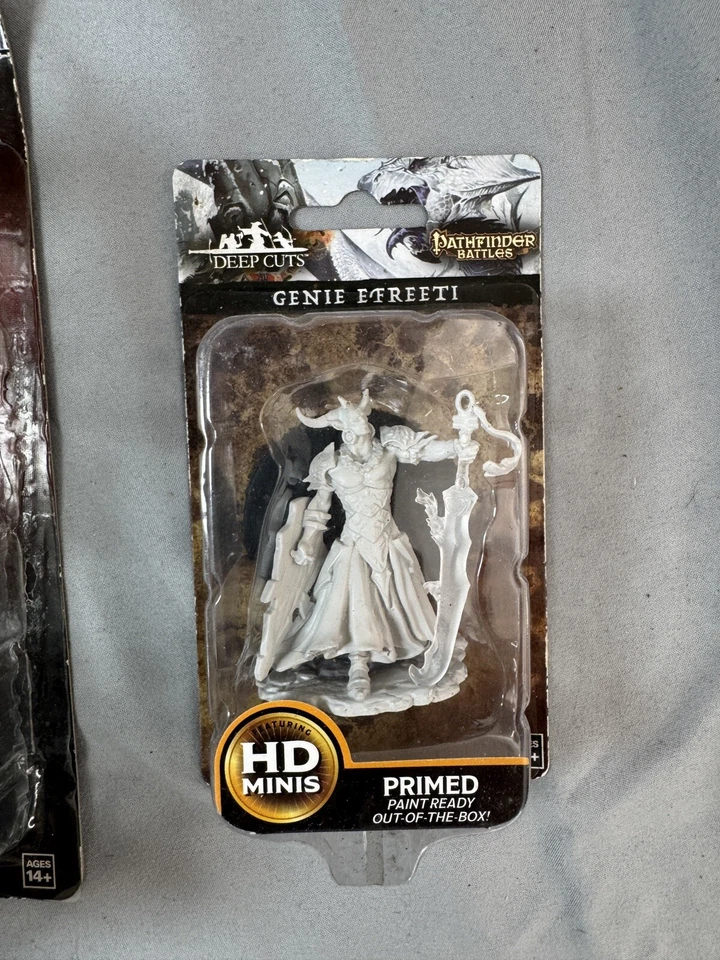 Wizkids Magic the Gathering Miniaturas Cosmo Wolf & Genie Efreeti Figuras Nuevo Foto 3 de 4