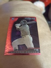 2022 Panini Chronicles Titan Wander Franco Pink Pulsar Prizm RC Rookie