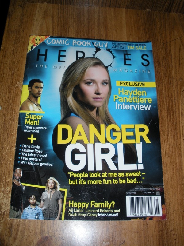 Heroes: The Official Magazine- Issue 3 April /May 08' #1