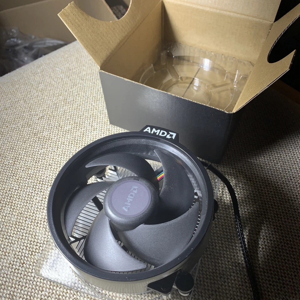 (New) Original AMD Wraith Stealth Stock CPU Cooler Socket AM4 AM5 - Image 4 of 4