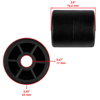 Ruote Con Cuscinetti Caltric Deck Roller With Rod Compatible With John Deere X465 511811 - Foto 2