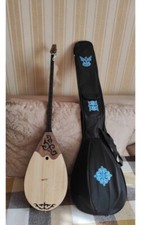 Dombra dombyra Kazakh national musical Instrument for adults with case 48 cm