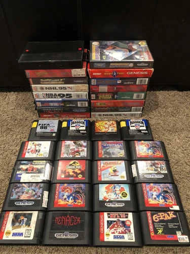 Sega Genesis Games You Choose - Tested And Working
