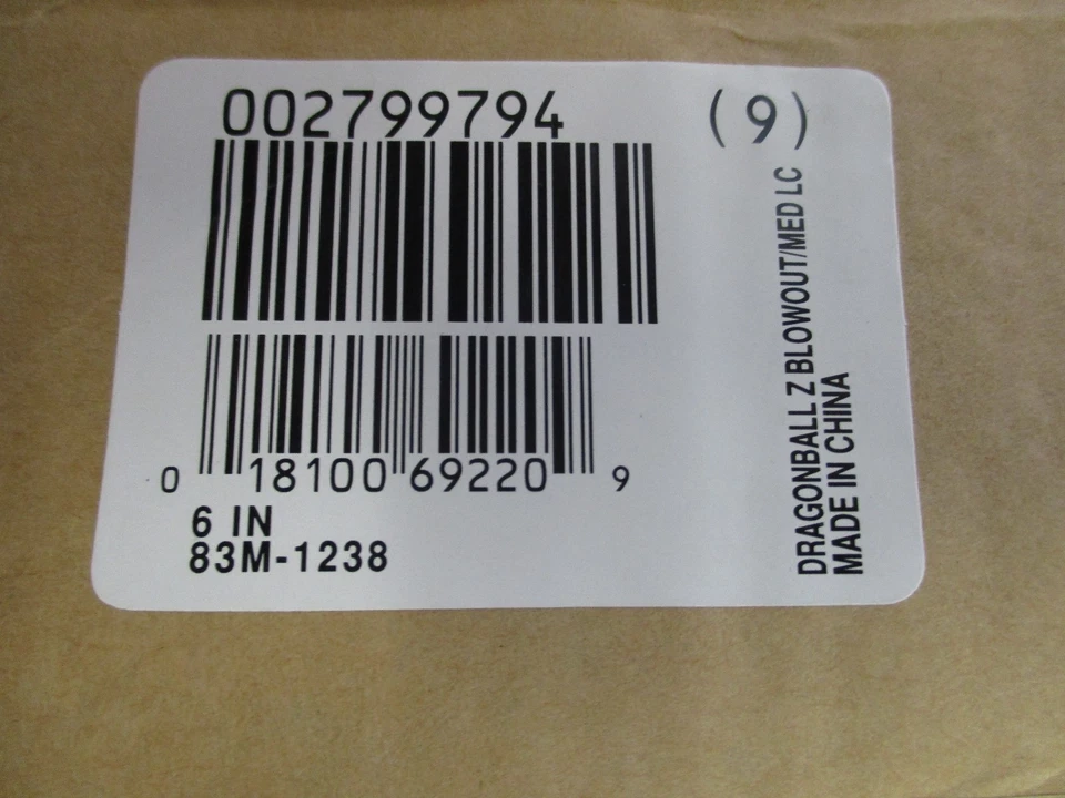 (lote de 48) DragonBall Z Blow-Outs Fiesta Regalo Favores TOTALMENTE NUEVO SELLADO DE FÁBRICA Foto 4 de 4